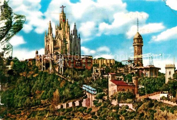 Barcelona Cataluna Tibidabo Basilica
