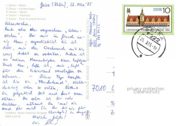 Vacha Geisa Markt Rathaus – Bild 2
