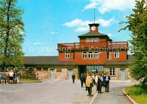 Buchenwald Weimar Mahn- und Gedenkstätte Eingang zum ehem