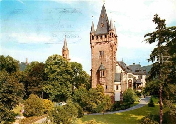 Weinheim Bergstrasse Schloß der Grafen von Berckheim heute R