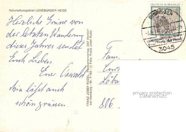 Lueneburger Heide Naturschutzgebiet Stein Wilfeder Berg – Bild 2