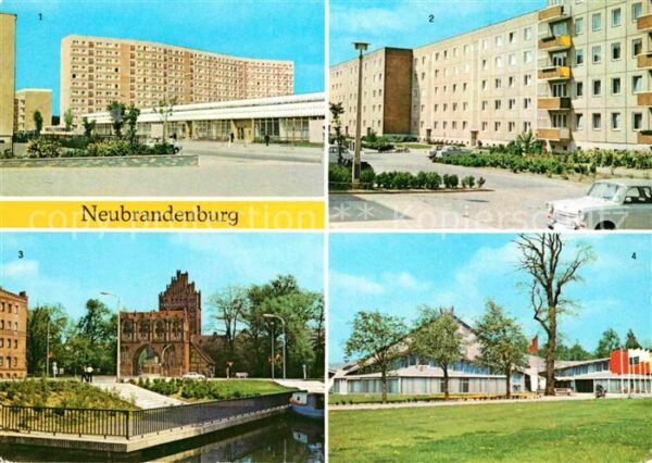 Neubrandenburg Keplerstrasse Treptower-Tor Stadthalle