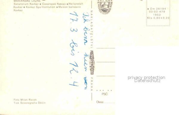 Marianske Lazne Sanatorium Kavkaz – Bild 2
