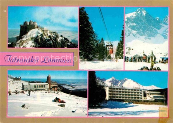 Tatranska Lomnica Skigebiet Seilbahn