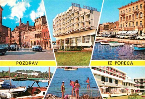 Porec Hafen Strand