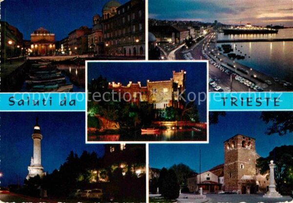 Trieste Hafenpartie