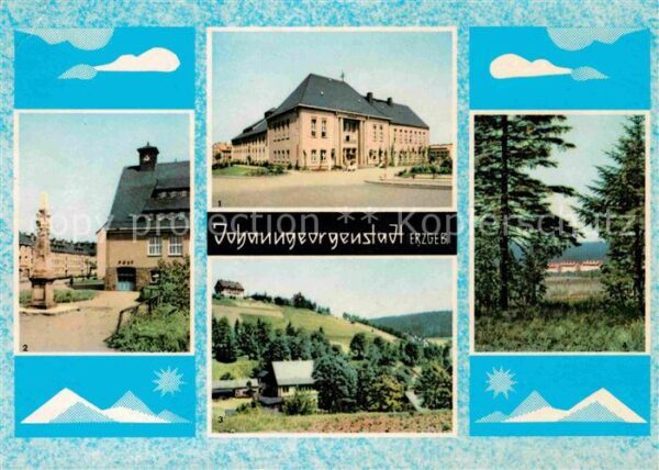 Johanngeorgenstadt Kulturhaus Karl Marx Post Unterjugel mi
