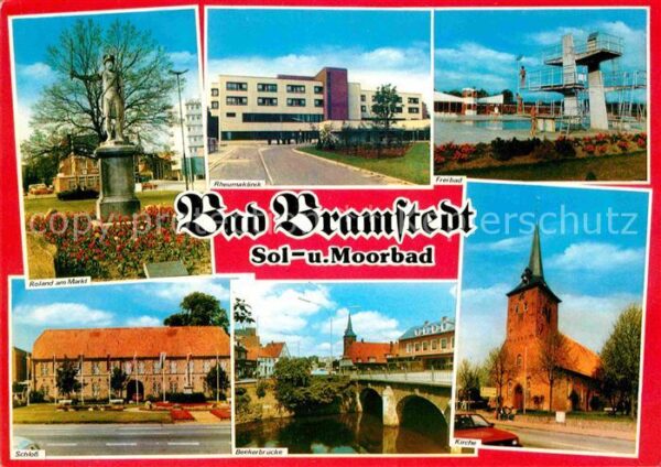 Bad Bramstedt Rheumaklinik Freibad Kirche Beekerbrück