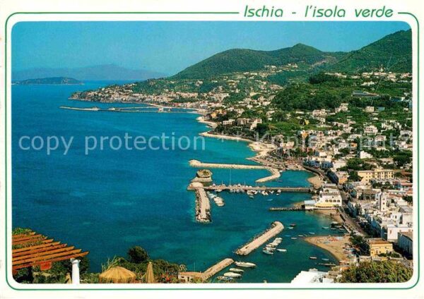 Ischia Lacco Ameno Fliegeraufnahme