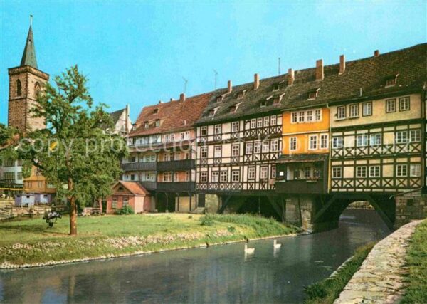 Erfurt Krämerbrücke Fachwerk