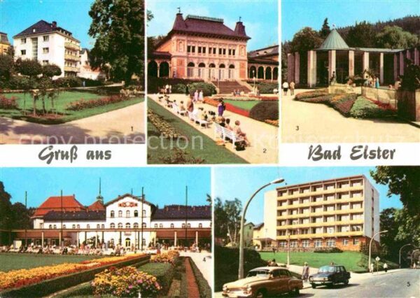 Bad Elster Kurhaus Moritzquelle Badehaus Haus-Pars