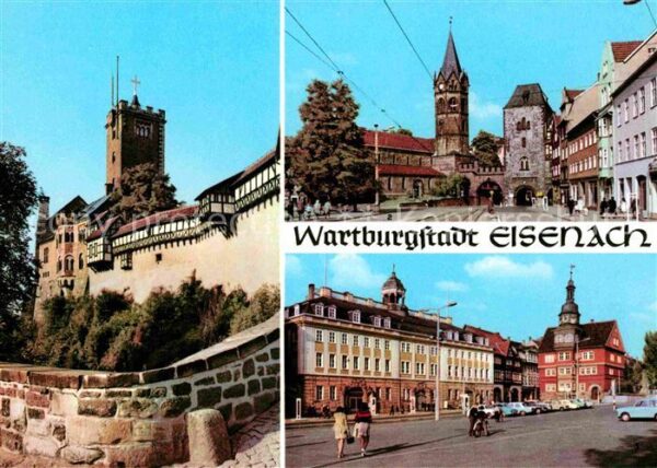 Eisenach Thueringen Wartburgstadt Nikolaitor Thüringer Muse