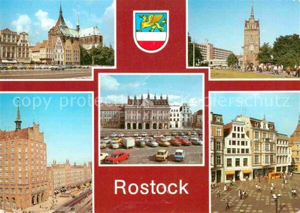 Rostock Kröpeliner-Tor Lange-Strasse Kröpeliner