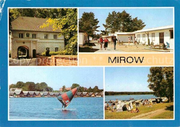 Mirow Torhaus Granzow See Bootshäuser