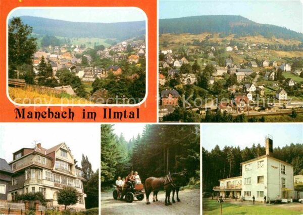 Manebach im Ilmtal Ferienheime Kutschfahrt