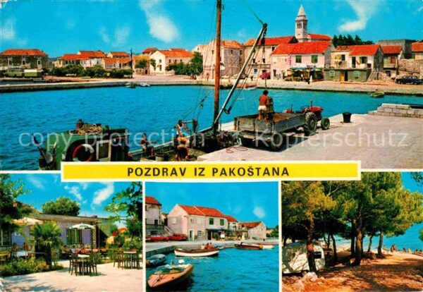 Pakostane Hafen Strand