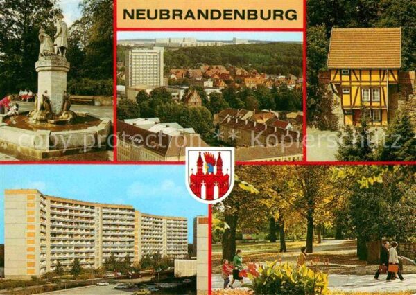 Neubrandenburg Mudder Schulten Brunnen Ostvorstadt Wie