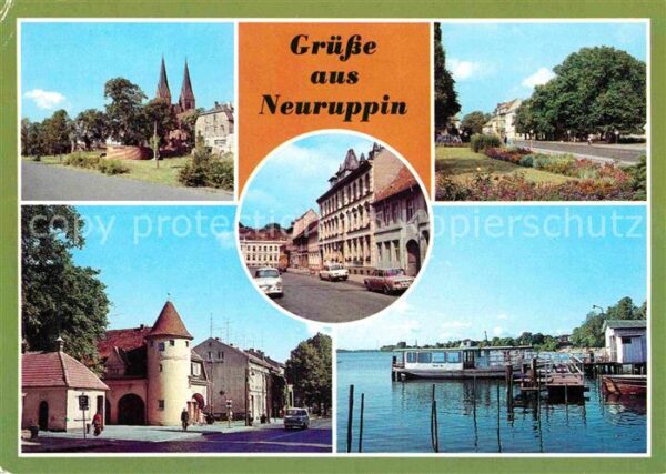 Neuruppin Klosterkirche Karl-Marx-Strasse Rheinsb