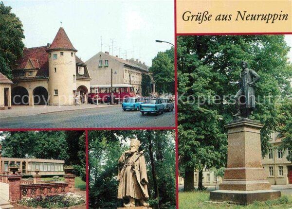 Neuruppin Bahnhof Rheinsberger Tor Cafe Tempelgar