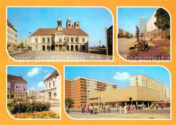 Magdeburg Rathaus Erich-Weinert-Denkmal Hartstras