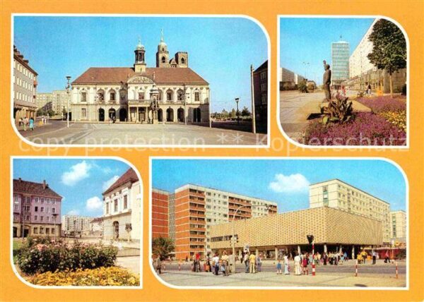 Magdeburg Rathaus Erich-Weinert-Denkmal Hartstras