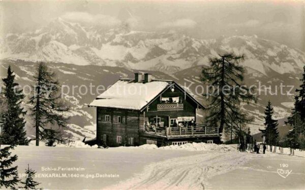 Flachau Griessenkaralm Schiheim Ferienheim Dach