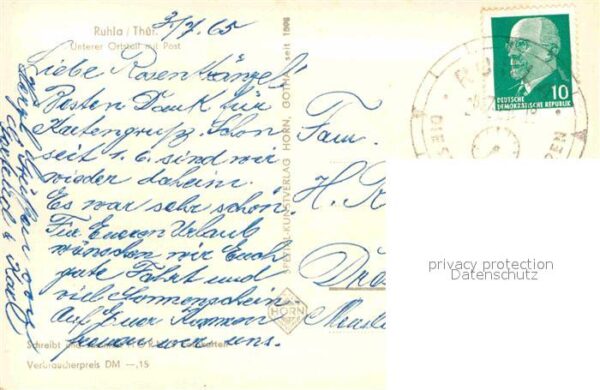 Ruhla Unterer Ortsteil mit Post – Bild 2