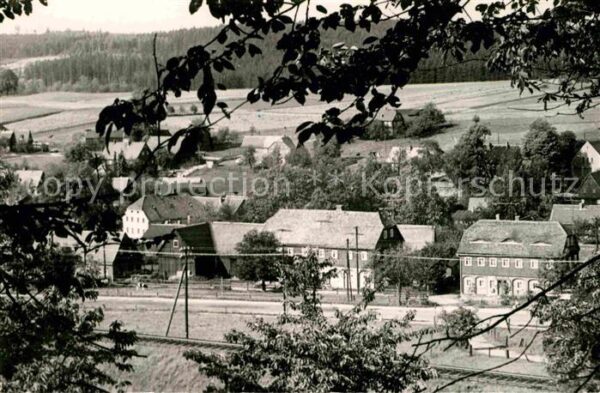 Friedersdorf Loebau Panorama Blick vom Wacheberg auf die F9