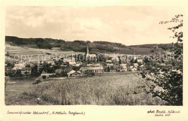 Wehrsdorf Sachsen Sommerfrische Mittelsächsisches Berglan