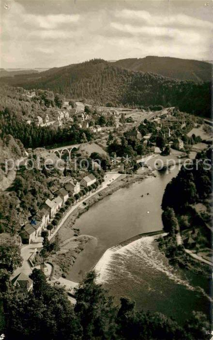 Ziegenrueck Blick vom Schlossberg Saale
