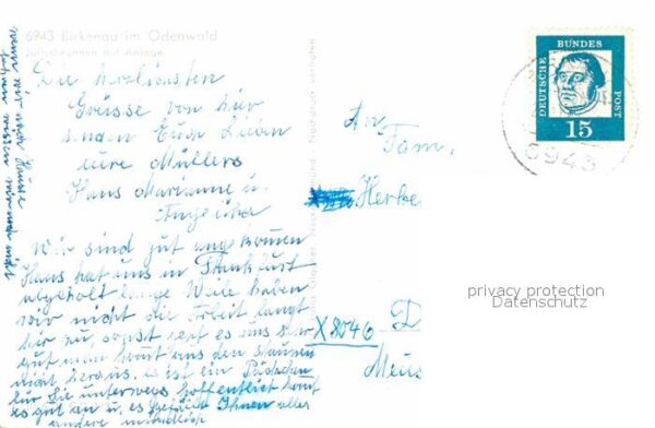 Birkenau Odenwald Juliusbrunnen mit Anlage – Bild 2