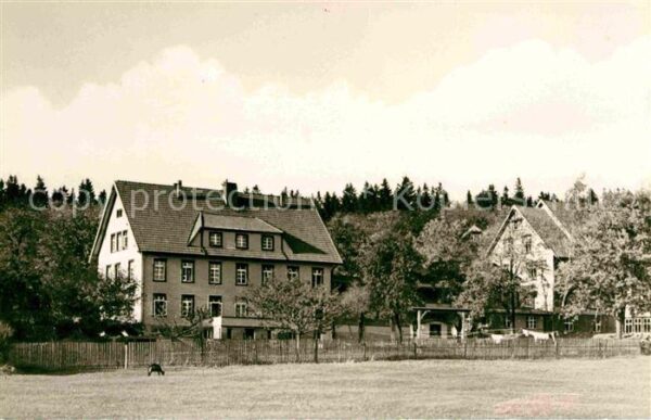 Elend Harz SVK Heim Waldhöhe Handabzug