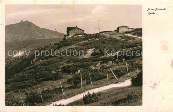 Schneekoppe Snezka Prinz Heinrich Baude