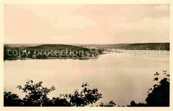 Bad Buckow Maerkische Schweiz Blick über den Schermützelsee