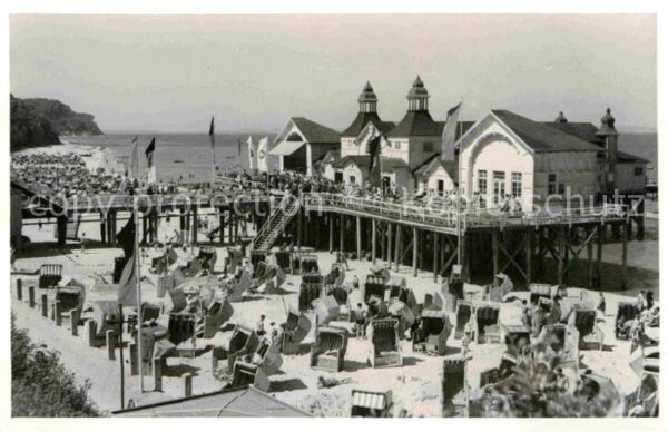 Ahlbeck Ostseebad Seebrücke Strand