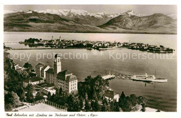 Bad Schandau mit Lindau und Österreichische Alpen
