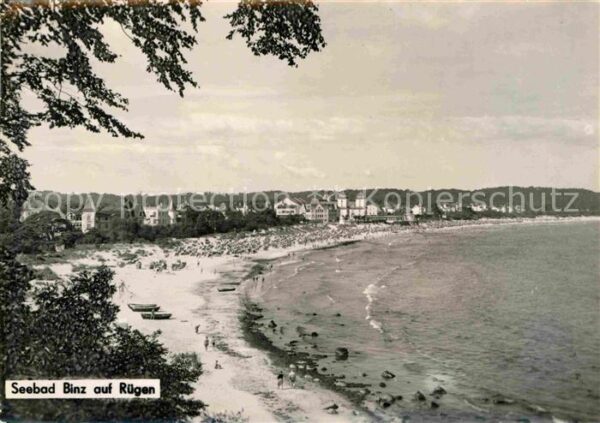 Binz Ruegen Gesamtansicht von Süden