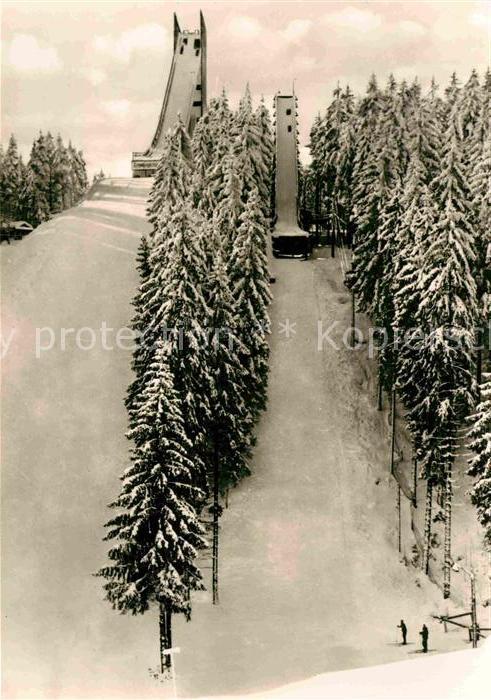 Johanngeorgenstadt Erzgebirgsschanze und Jugendschanze Ski