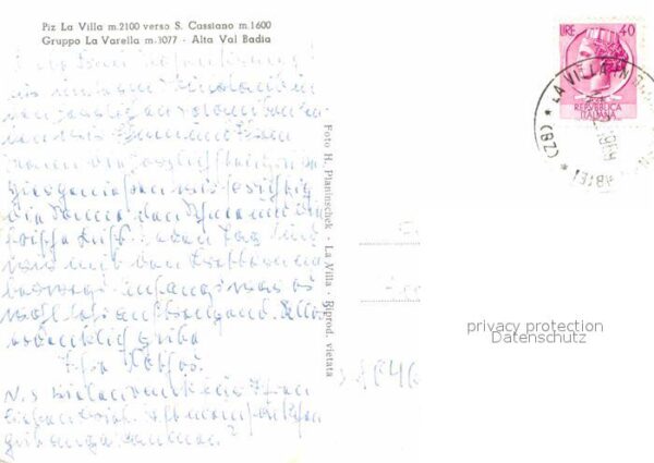 La Villa Val Badia Piz La Villa verso S Cassiano Gruppo La – Bild 2