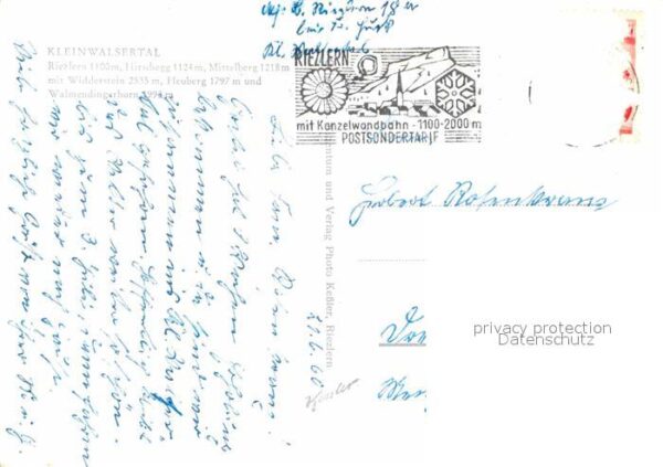 Riezlern Kleinwalsertal Vorarlberg Hirschegg Mittelberg Widderstein Heuber – Bild 2