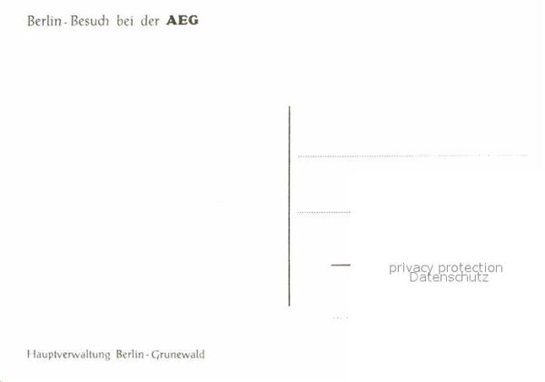 Grunewald Berlin AEG Hauptverwaltung – Bild 2
