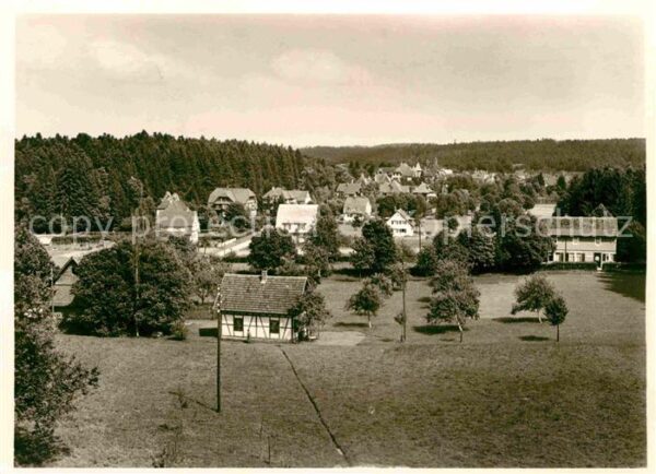 Koenigsfeld Schwarzwald Gesamtansicht Höhenluftkurort