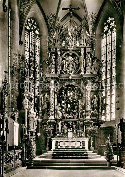 Ueberlingen Bodensee St Nikolausmünster Hochaltar von Jörg Z