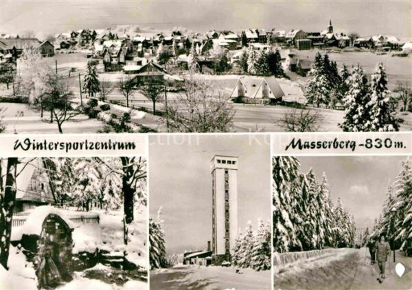 Masserberg Gesamtansicht Wintersportzentrum Aussic