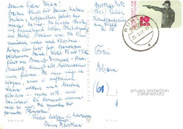 Ruhla Panorama Blick vom Mühlrainstein Friede – Bild 2