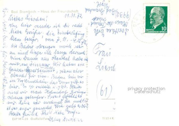 Bad Brambach Haus der Freundschaft – Bild 2
