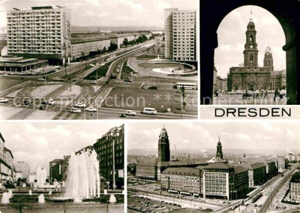 Dresden Kreuzung Pirnaischer Platz Grunaer Stra