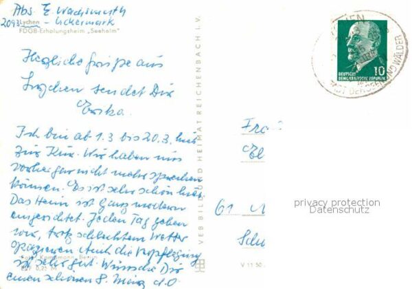 Lychen FDGB Erholungsheim Seeheim – Bild 2