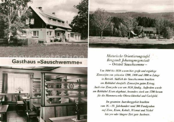 Johanngeorgenstadt Gasthaus Sauschwemme Historische Orient