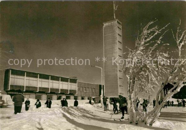 Oberwiesenthal Erzgebirge HoG Fichtelberghaus Aussichtsturm Kuror